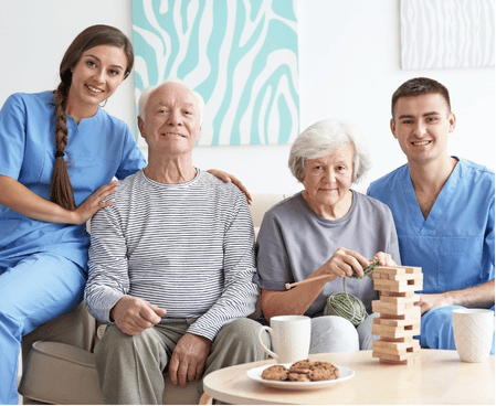 Homepage in home senior care